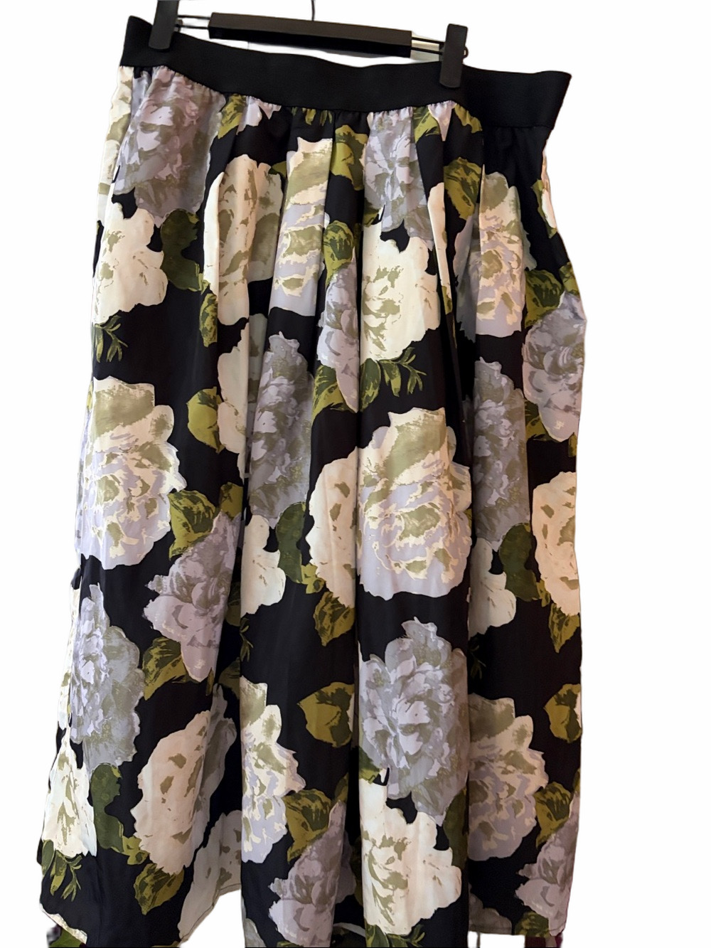 Joan Rivers 2018 classic collection Midnight garden midi skirt. Size 6